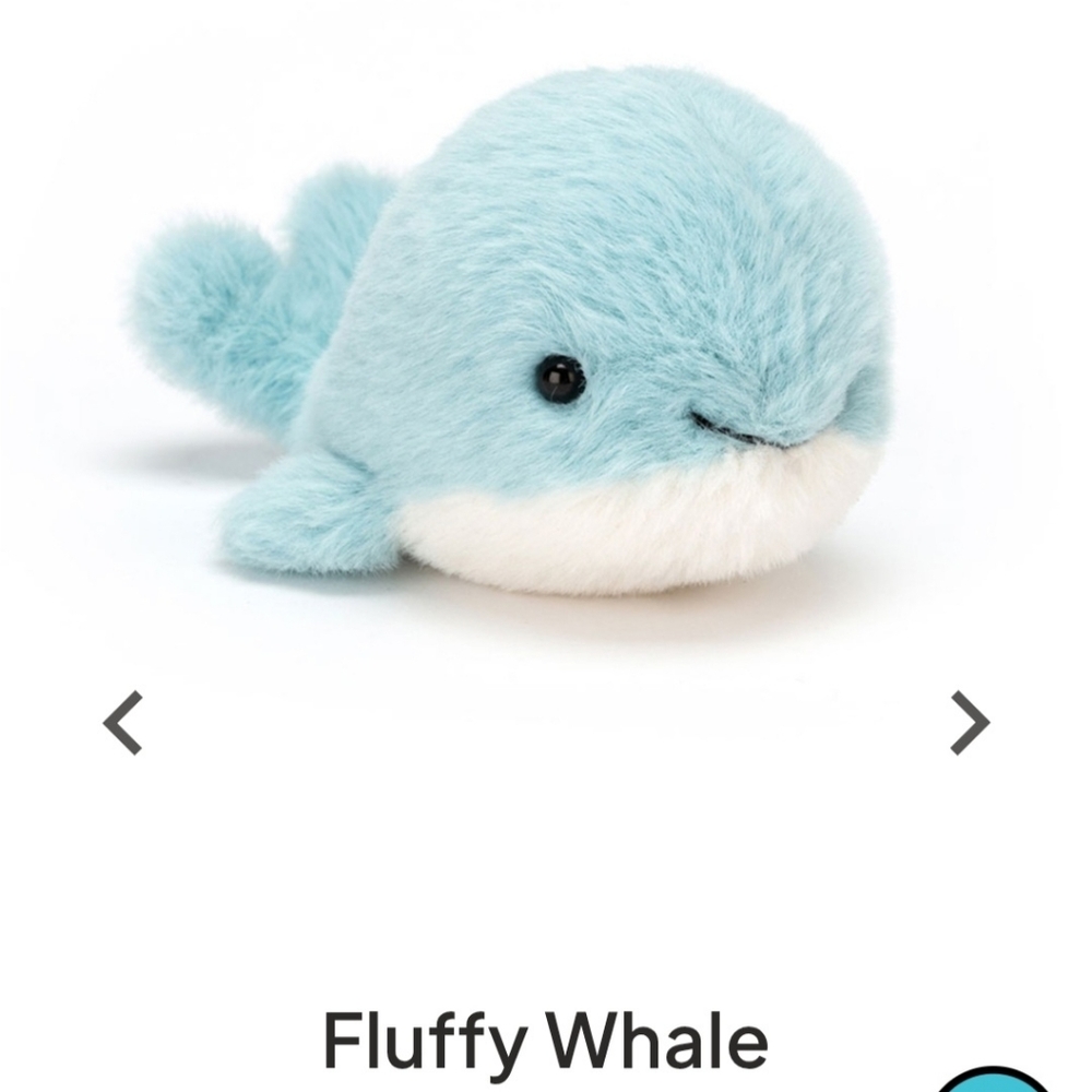 Jellycat Blue Whale Plush